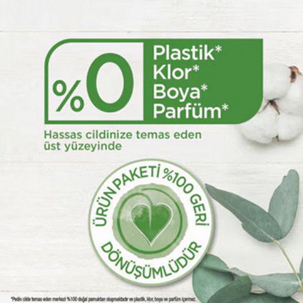نوار بهداشتی کوتکس مدل Natural Super Ekonomik بسته 20 عددی