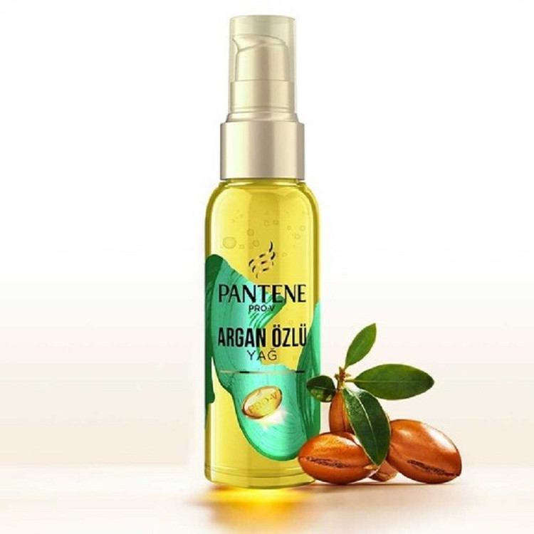 روغن آرگان PANTENE پنتن مدل PRO-V اصل ترکیه حجم 100میلی لیتر