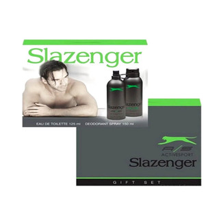 ست هدیه دوتایی مردانه اسلازنگر Slazenger مدل سبز Green مجموع ۲۷۵ میلیلیتر