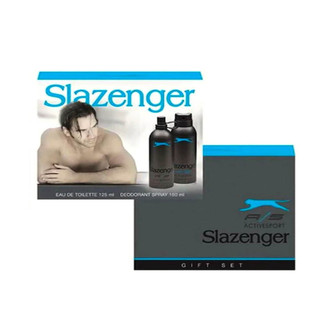 ست هدیه دوتایی مردانه اسلازنگرSlazenger مدل آبی Blue مجموع 275 میل