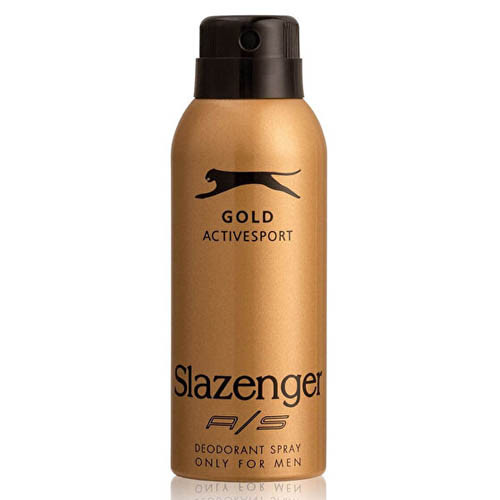 اسپری بدن اسلازنگر Slazenger مردانه مدل طلایی 150 میل