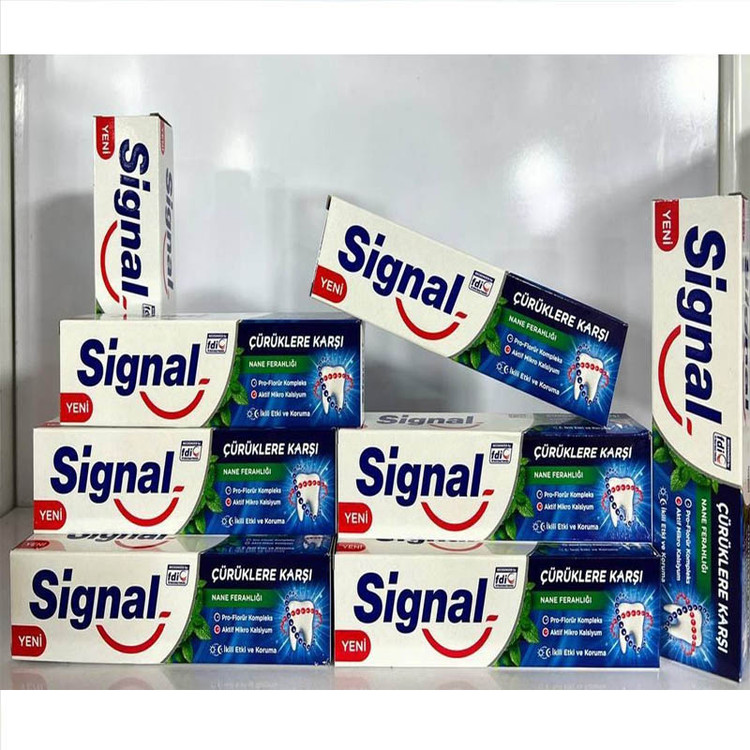 خمیر دندان سیگنال Signal مدل ضدپوسیدگی دندان با طعم نعناع حجم 100 میل