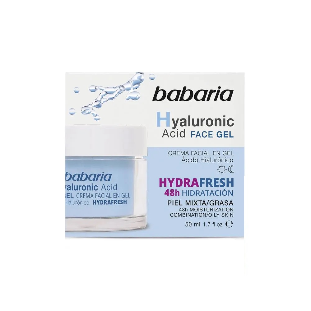 کرم و ژل آبرسان باباریا مدل HYDRA FRESH حجم 50 میلی لیتر