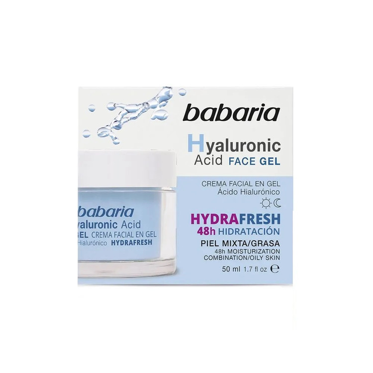 کرم و ژل آبرسان باباریا مدل HYDRA FRESH حجم 50 میلی لیتر