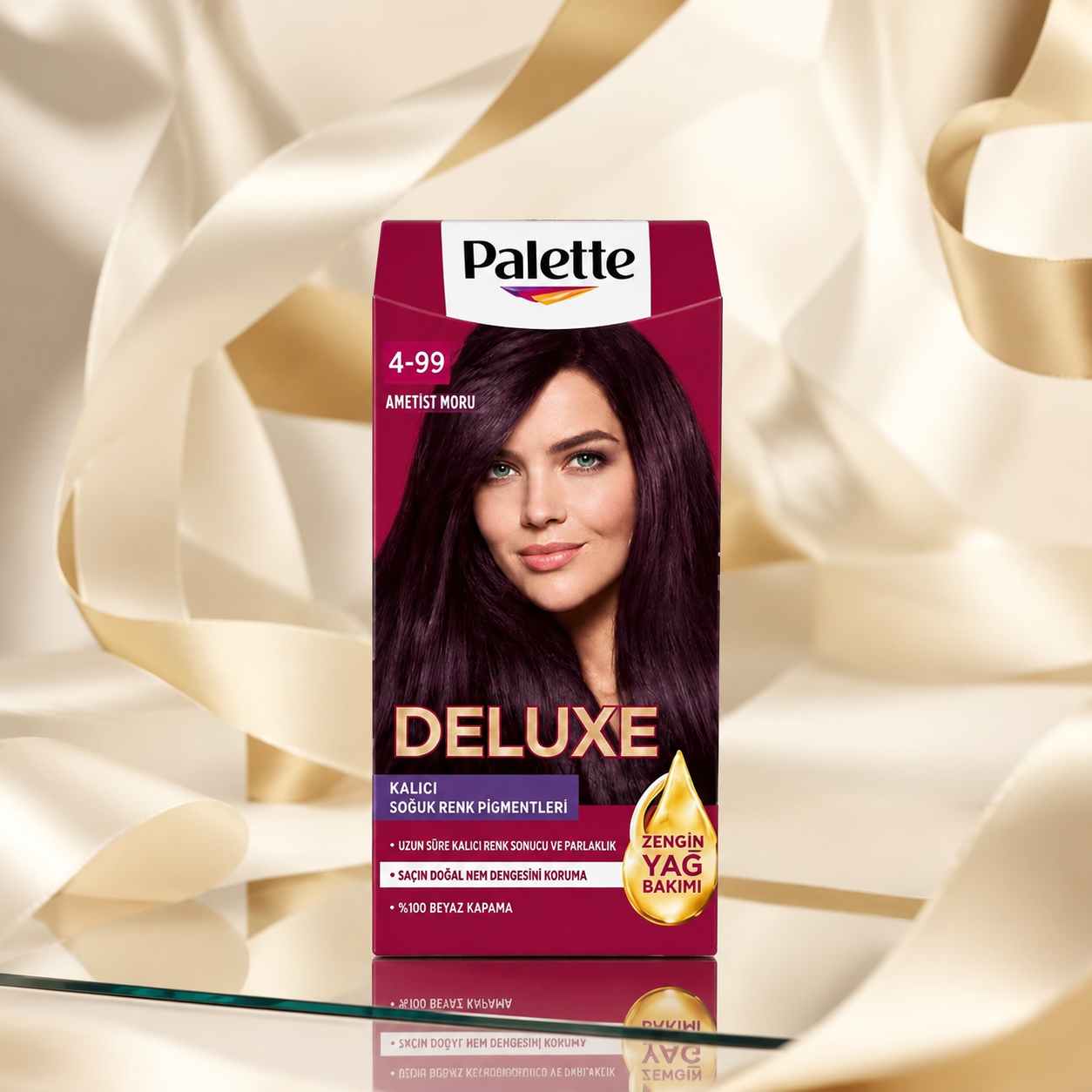 رنگ موی پالت دلوکس Palette Deluxe شماره 99-4 بنفش آمیتیستی Ametist Moru