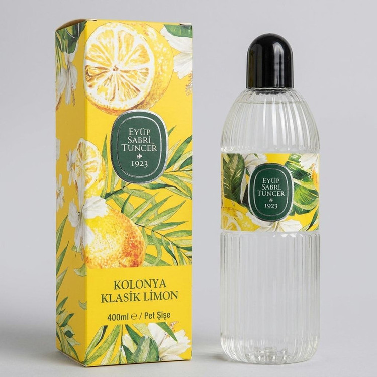 محلول ضد عفونی کننده دست ایوب صبری تانچر مدل Klasik Limon حجم 400 میلی لیتر