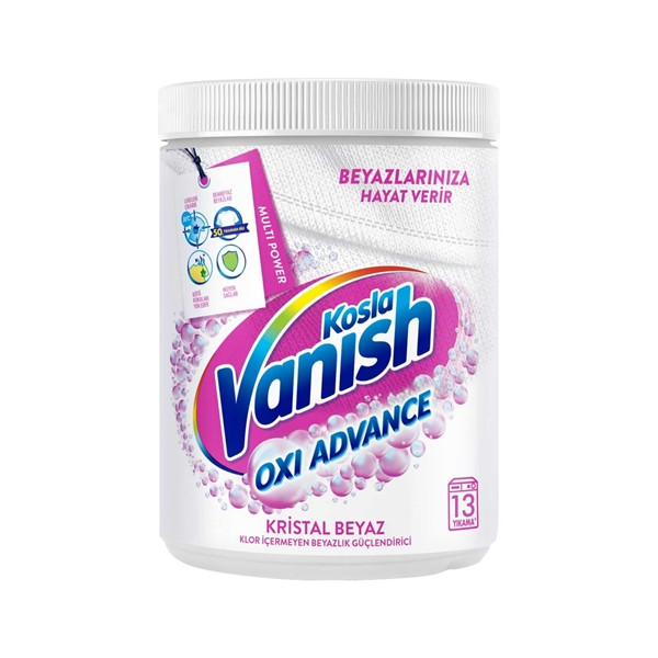 پودر لکه بر لباس ونیش مدل White Oxi Advance وزن 400 گرم